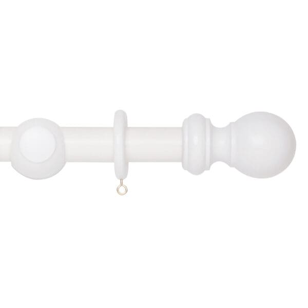 Rolls Woodline Ball 28mm Wood Curtain Pole