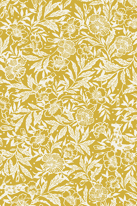 Joules Twilight Ditsy Wallpaper