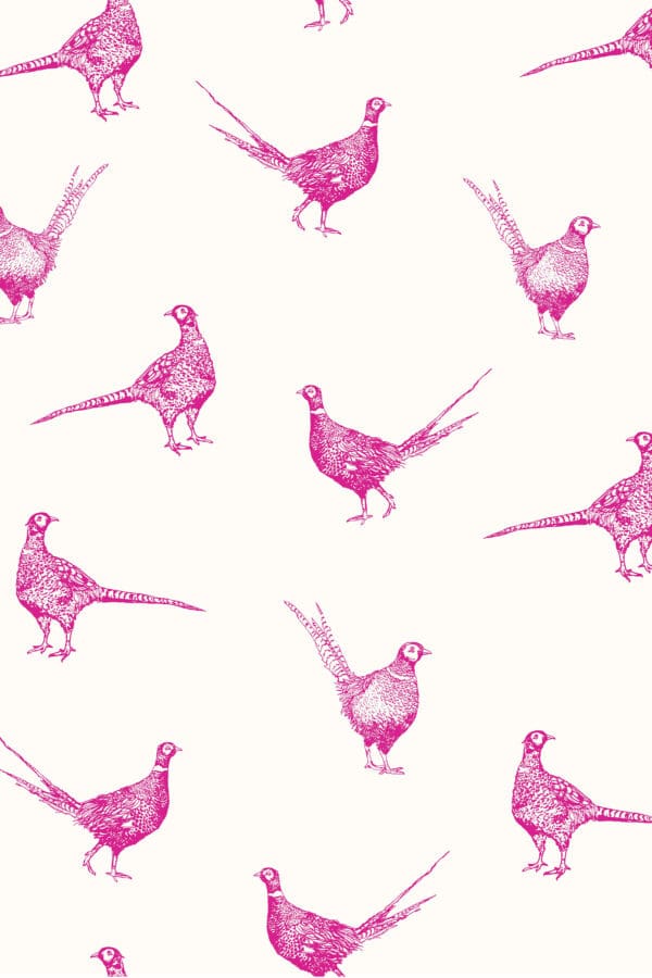 Joules Flirty Pheasants Wallpaper