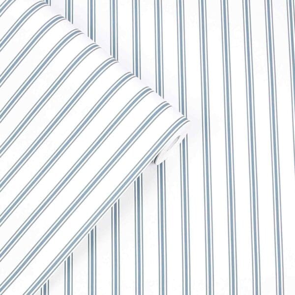 Laura Ashley Farnworth Stripe Wallpaper