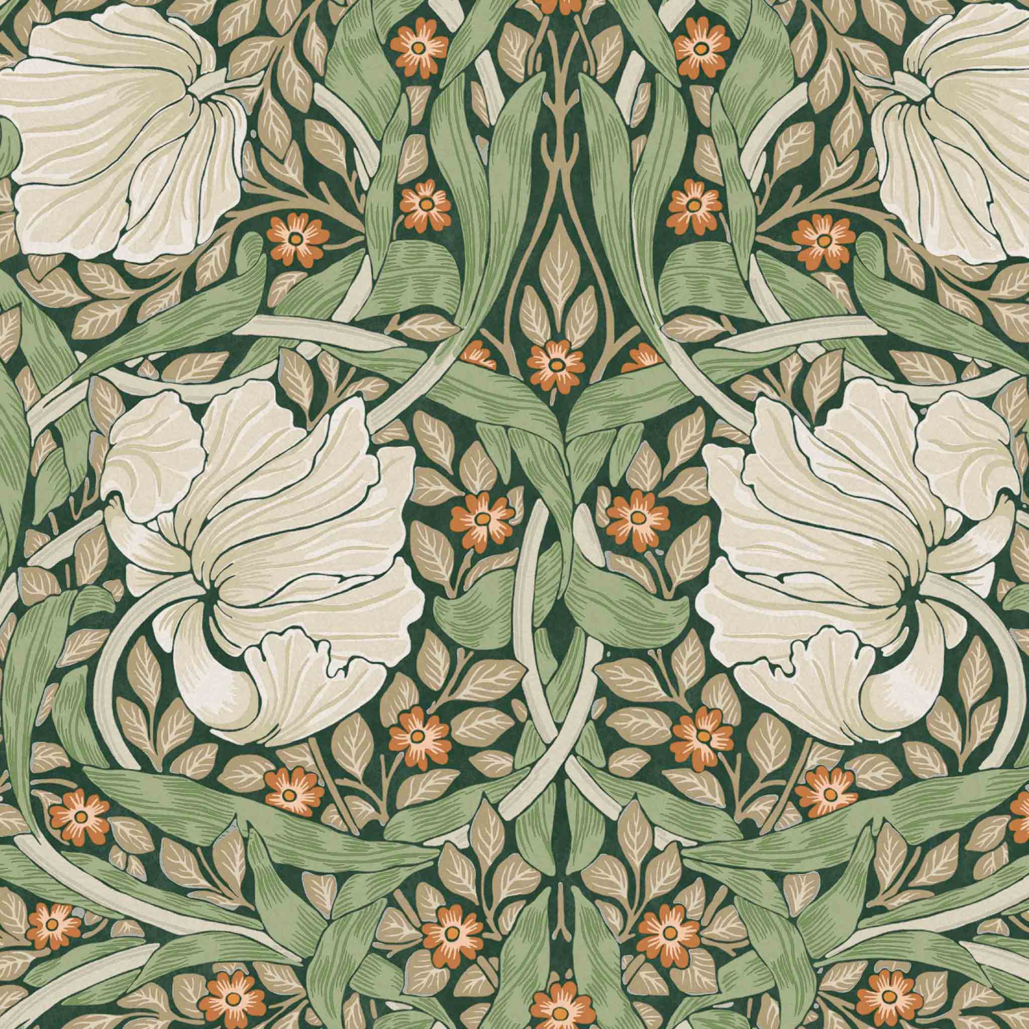 William Morris at Home Pimpernel Wallpaper