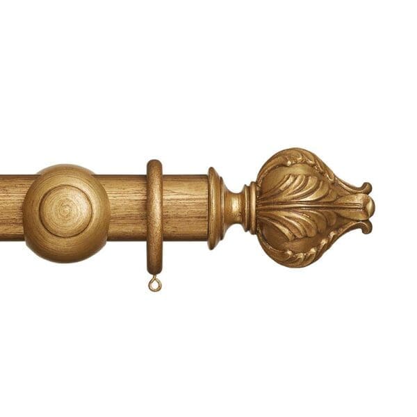 Rolls Museum 45mm Wooden Curtain Pole Vienna