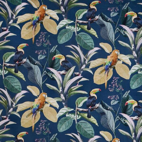 Prestigious Textiles Painted Canvas Parrot Fabric