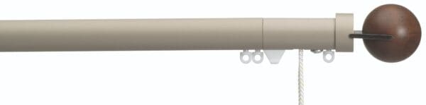 Silent Gliss 30mm Metropole Corded Fused Ball Walnut
