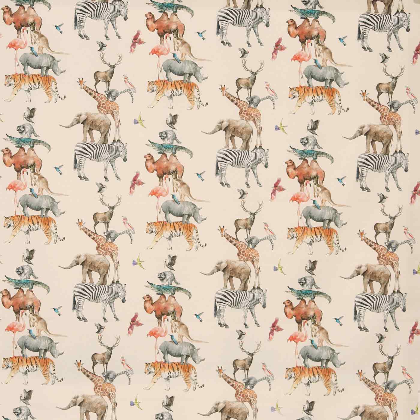 Prestigious Textiles Big Adventure Animal Kingdom Fabric