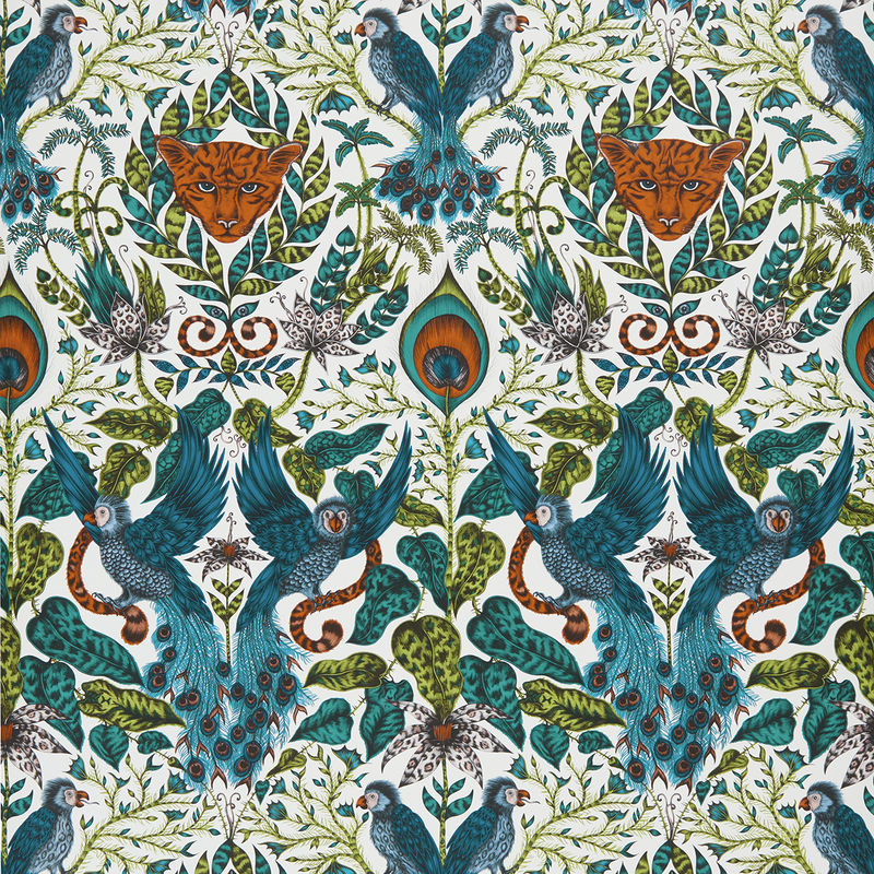 Emma J Shipley Wallpaper Amazon Jungle Swatch