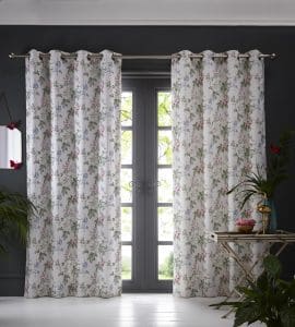 Oasis Home Bailey Eyelet Curtain