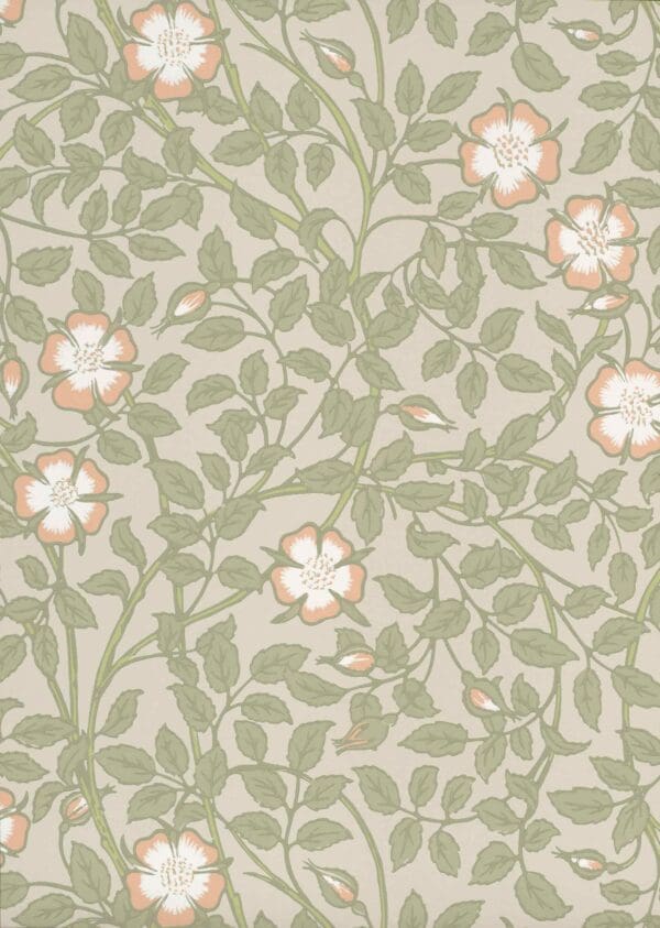 Little Greene Briar Rose Wallpaper