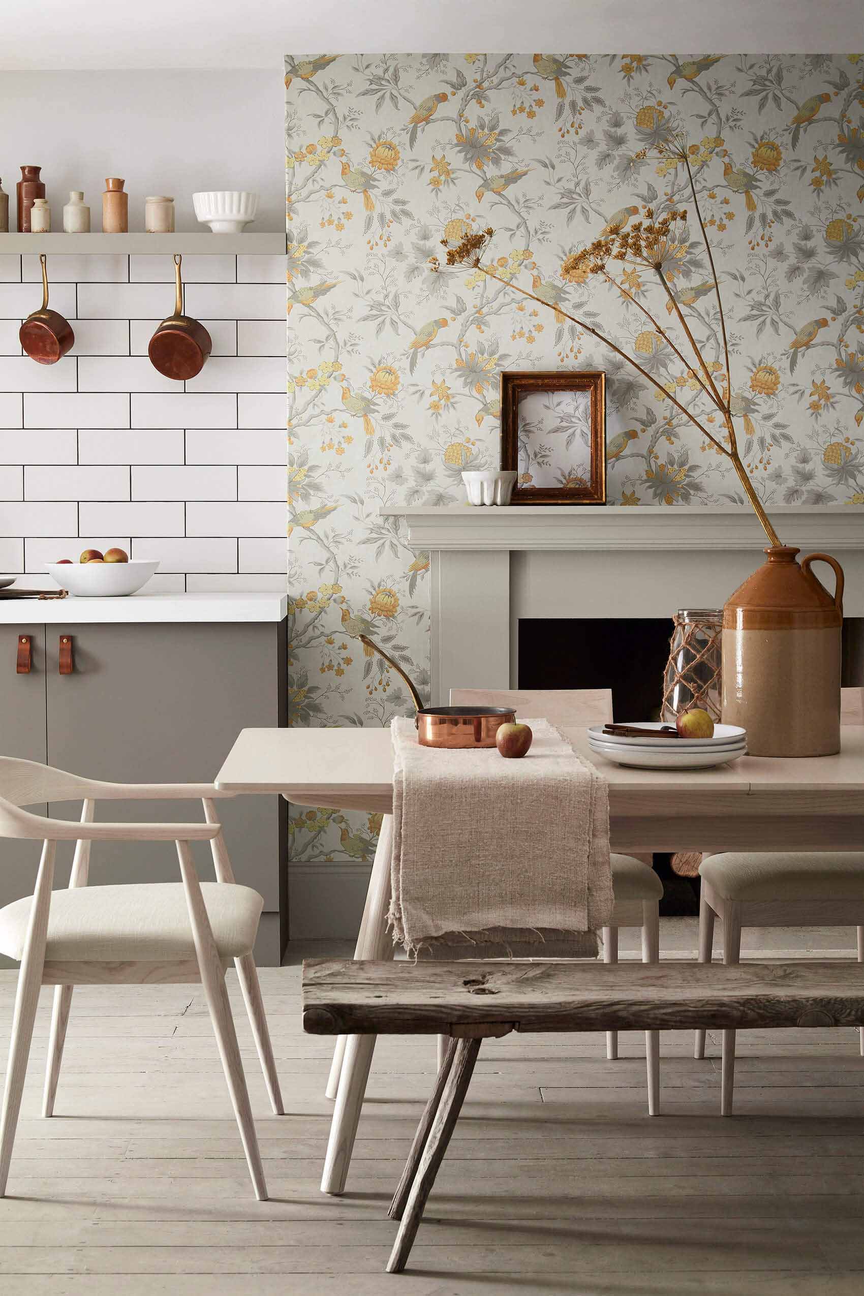 Little Greene Brooke House Wallpaper