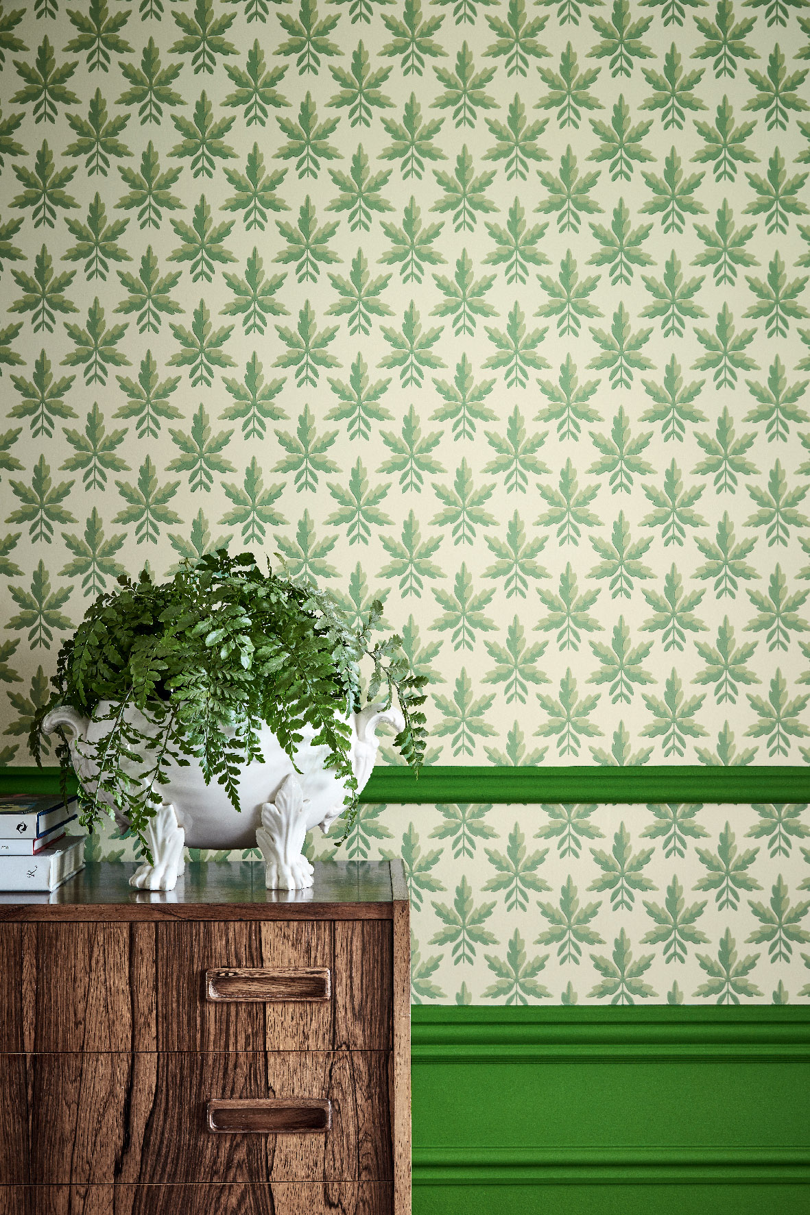 Little Greene Clutterbuck Wallpaper