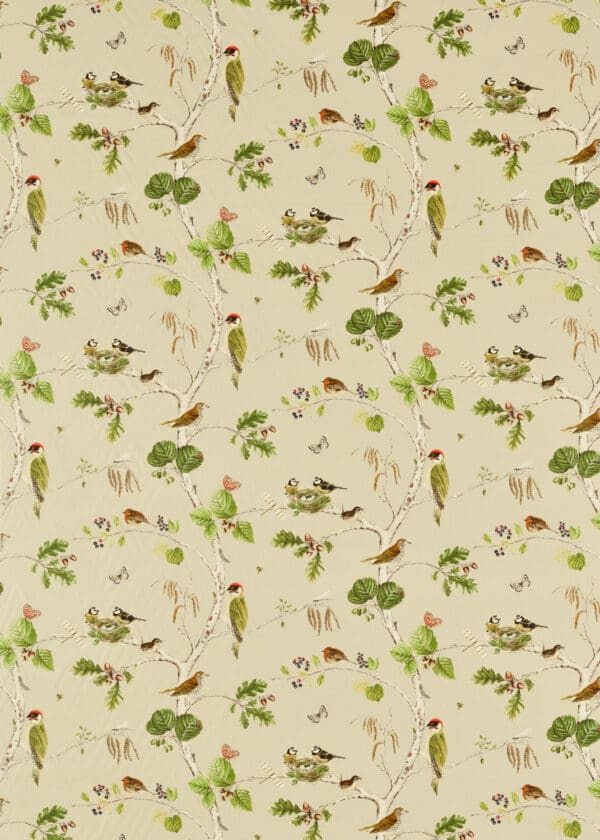 Sanderson Arboretum Woodland Chorus Fabric