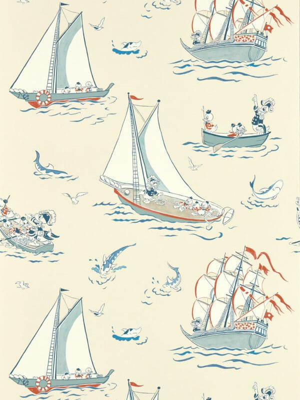 Disney Home for Sanderson Donald Nautical Wallpaper