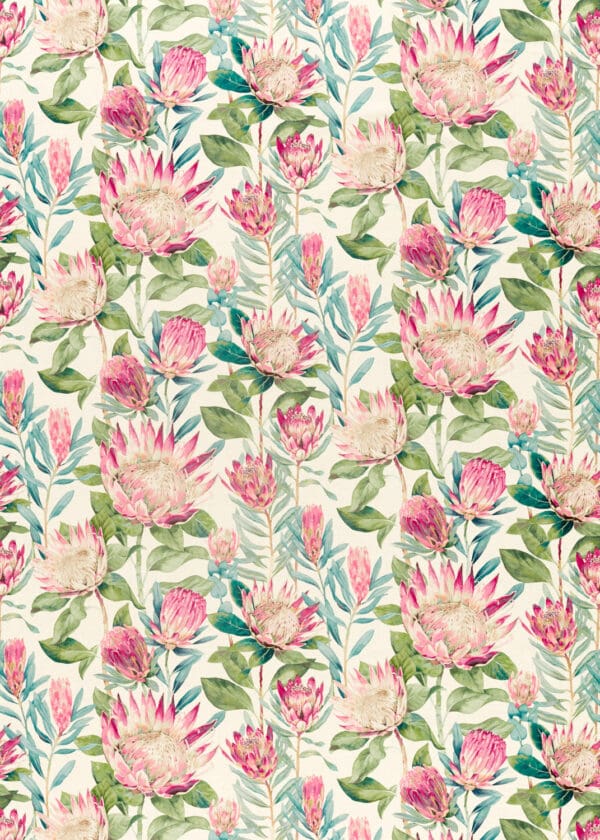 Sanderson Glasshouse King Protea Fabric