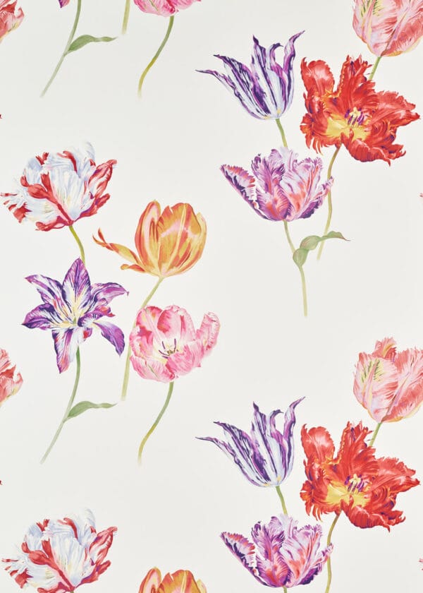 Sanderson Glasshouse Tulipomania Wallpaper