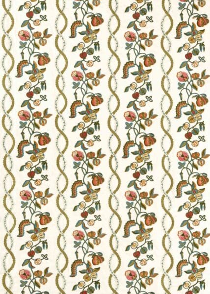 Sanderson Highgrove Kitchen Garden Embroidery Fabric