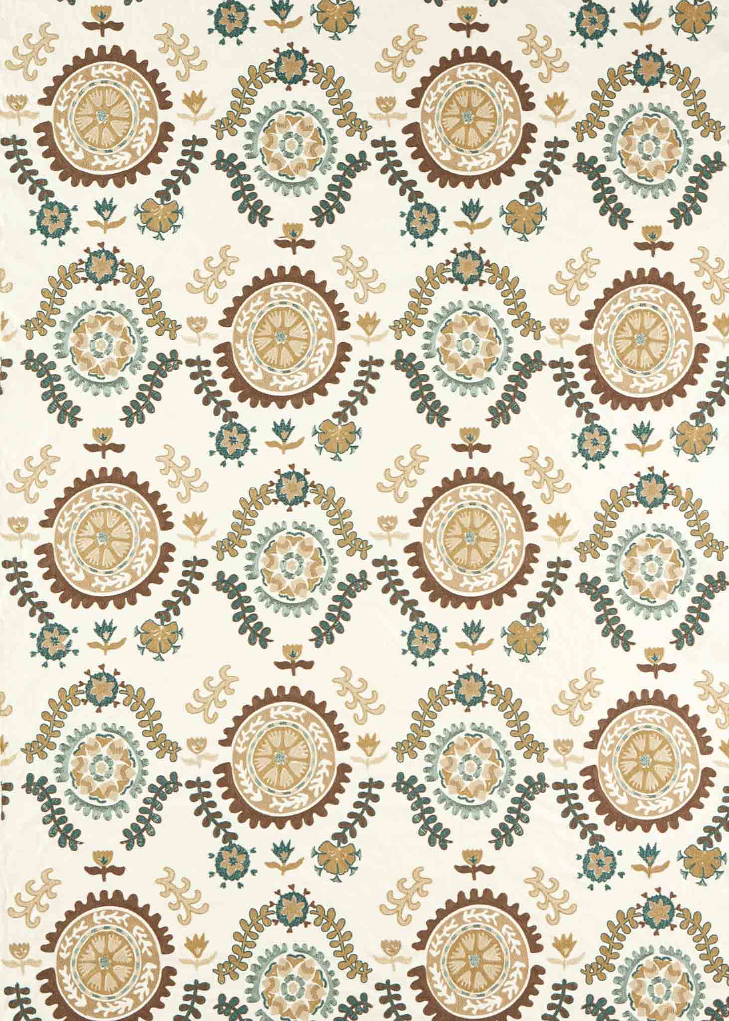 Sanderson Highgrove Annabel's Suzani Embroidery Fabric