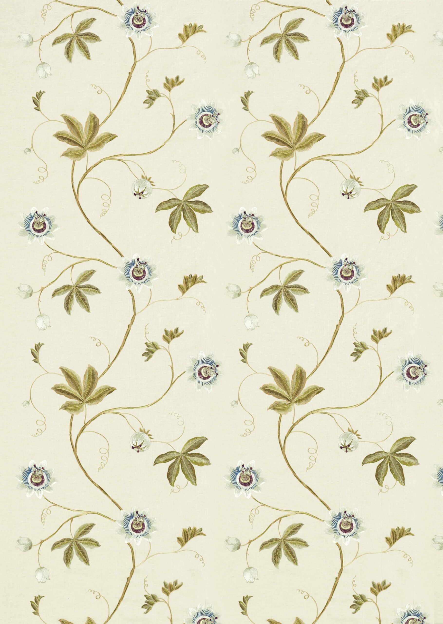 Sanderson National Trust Passion Vine Fabric