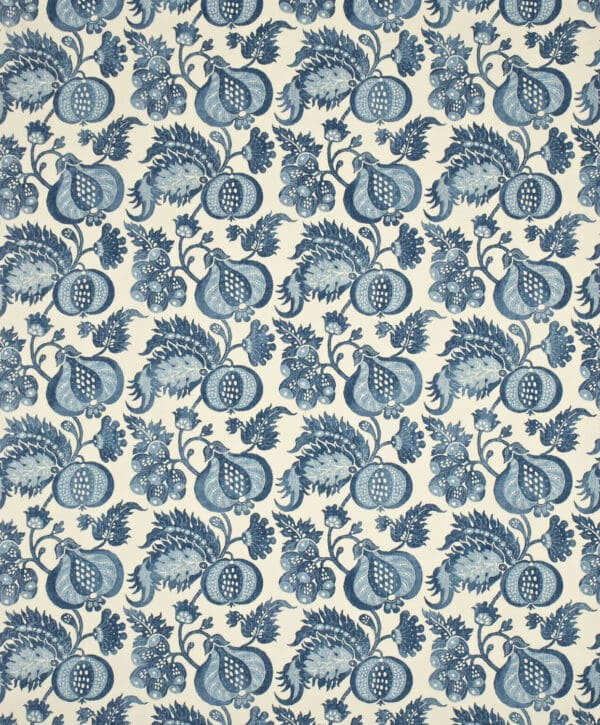 Sanderson Water Garden China Blue Fabric