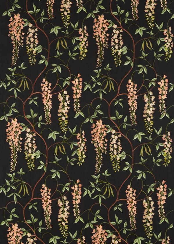 Sanderson Water Garden Laburnum Falls Fabric