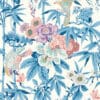 China-blue-lotus-pink Colour Swatch