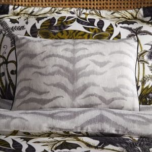 Emma J Shipley for Clarke & Clarke Amazon Boudoir Pillowcase Grey