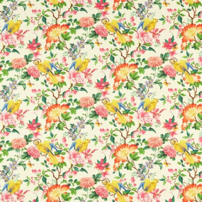 Wedgwood Botanical Wonders Golden Parrot Fabric