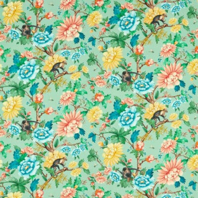 Wedgwood Botanical Wonders Sapphire Garden Fabric