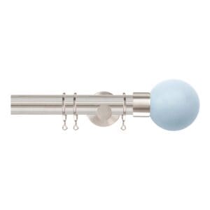 Jones Strand 35mm Metal Curtain Pole with Sky Ball Finials