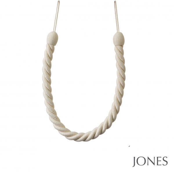 Jones Coastal Falmouth Ropes Curtain Tiebacks Cotton