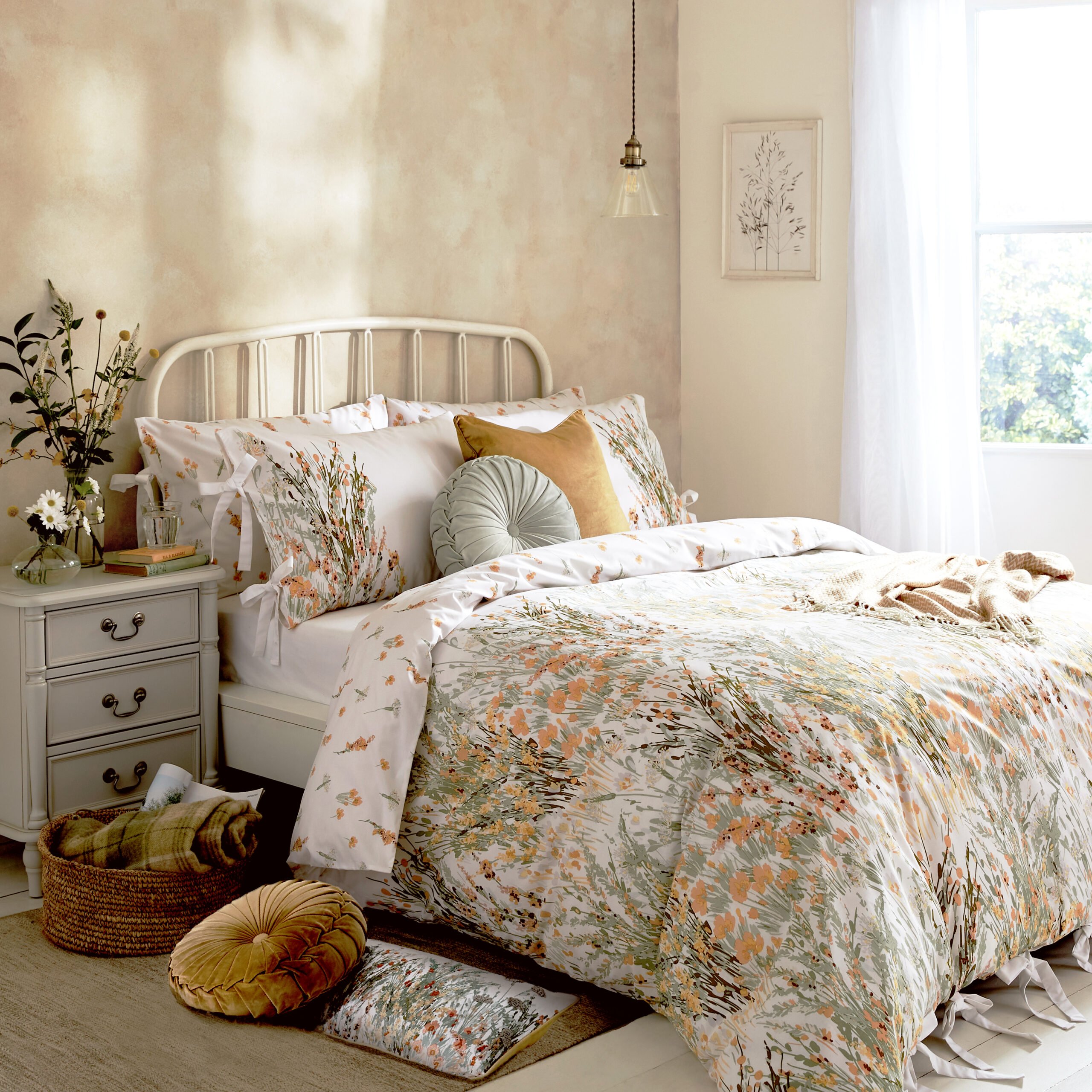 Laura Ashley Harvest Duvet Cover and Pillowcase Set