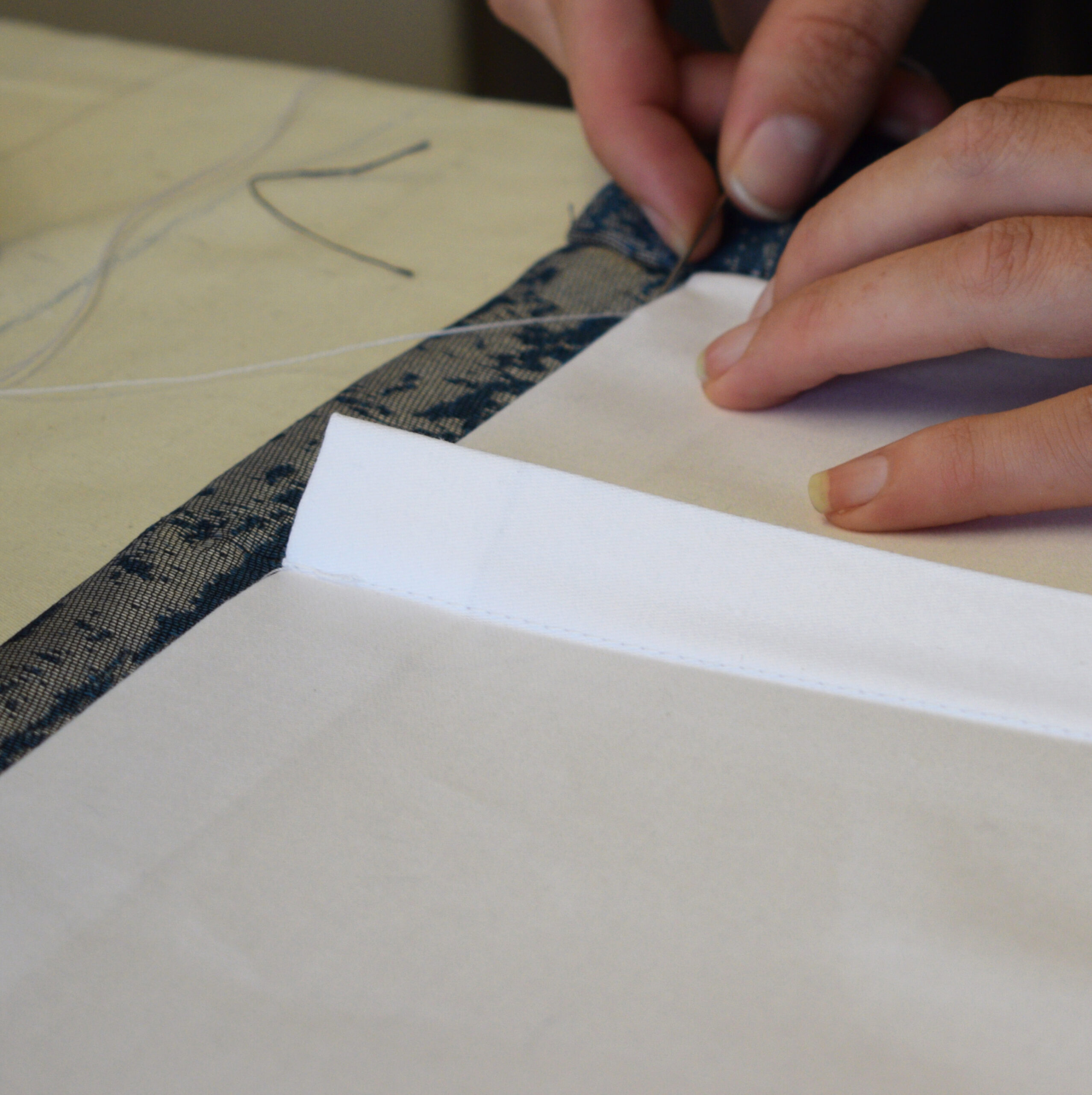 Made to Measure Curtains and Roman Blinds – a hand made finish.