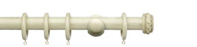 Integra Masterpiece 35mm Wooden Curtain Pole Byzantine