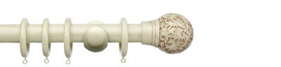 Integra Masterpiece 50mm Wooden Curtain Pole Chantilly
