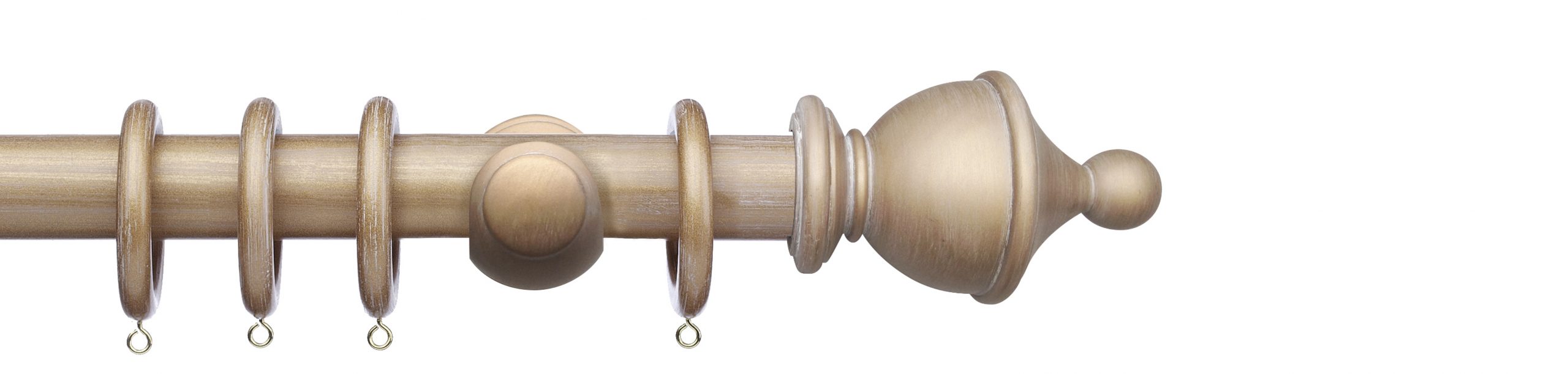 Integra Masterpiece 50mm Wooden Curtain Pole Urn