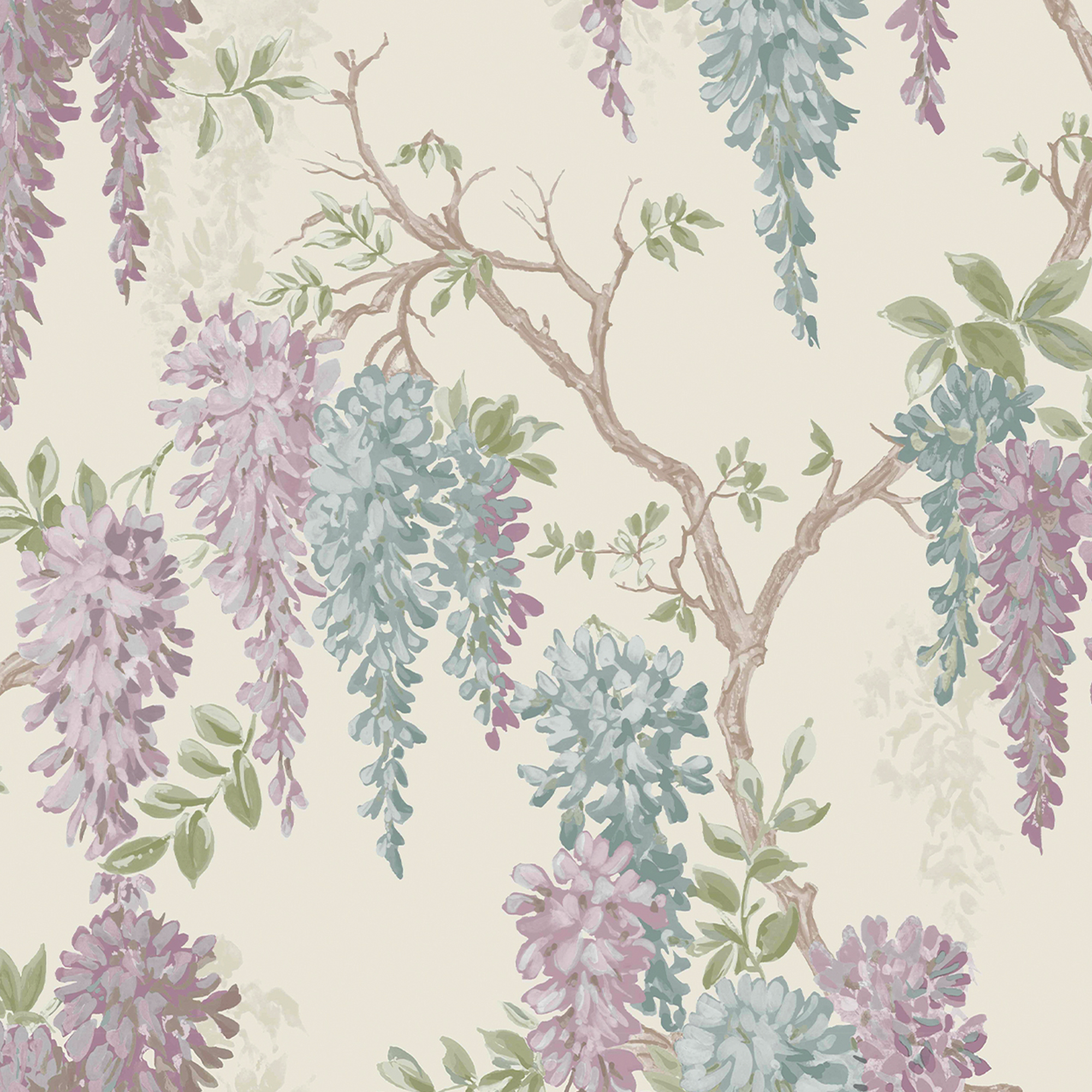 Laura Ashley Wisteria Garden Wallpaper