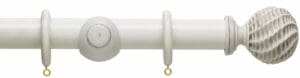 Hallis Origins 35mm Wood Curtain Pole Ammonite
