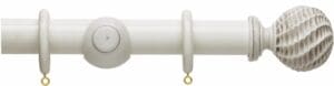 Hallis Origins 45mm Corded Wooden Curtain Pole Ammonite