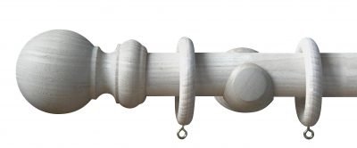 Swish Forever Autumn Ball 35mm Wood Curtain Pole