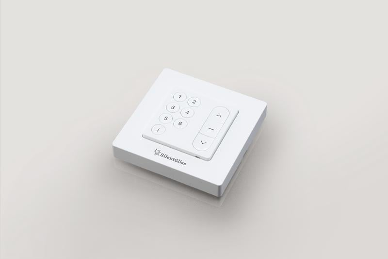 11937 Wall Switch - 6 Channel - Silent Gliss Control N