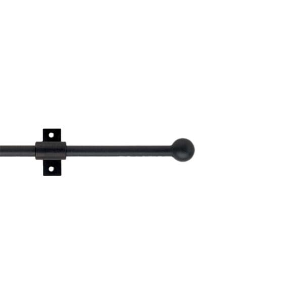 Artisan 12mm Wrought Iron Curtain Pole Mini Cannon