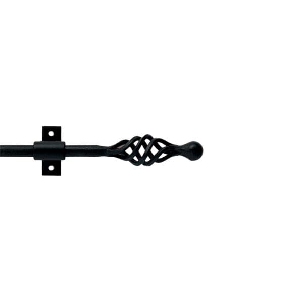 Artisan 12mm Wrought Iron Curtain Pole Mini Cage