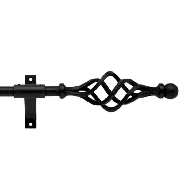 Artisan 16mm Wrought Iron Curtain Pole Cage