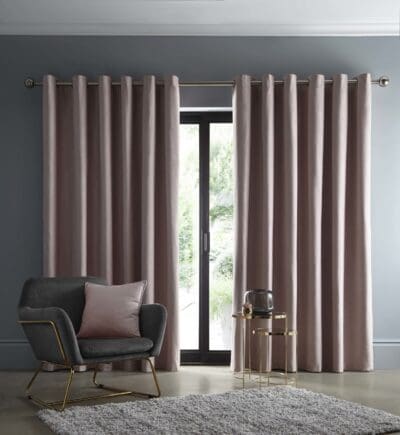 Studio G Arezzo Blackout Lined Eyelet Curtains