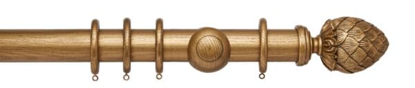 Hallis Hudson Ashbridge Kew 45mm Wooden Curtain Pole