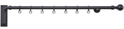 Cameron Fuller 19mm Metal Portiere Rod with Ball Finial