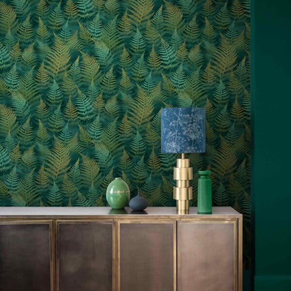Clarissa Hulse Woodland Fern  Wallpaper