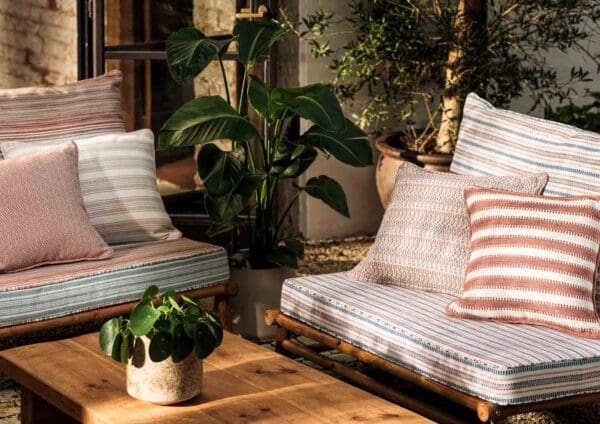 Harlequin Indoor Outdoor Weaves II Ocala Stripe Fabric