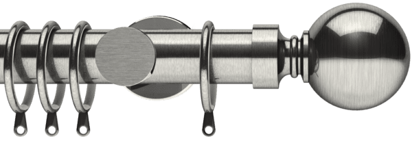 Integra Elements 35mm Belgravia Metal Curtain Pole