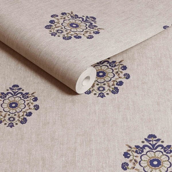 Joules Grove Motif Print Wallpaper