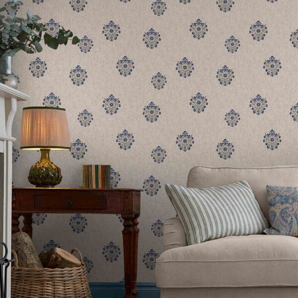 Joules Grove Motif Print Wallpaper